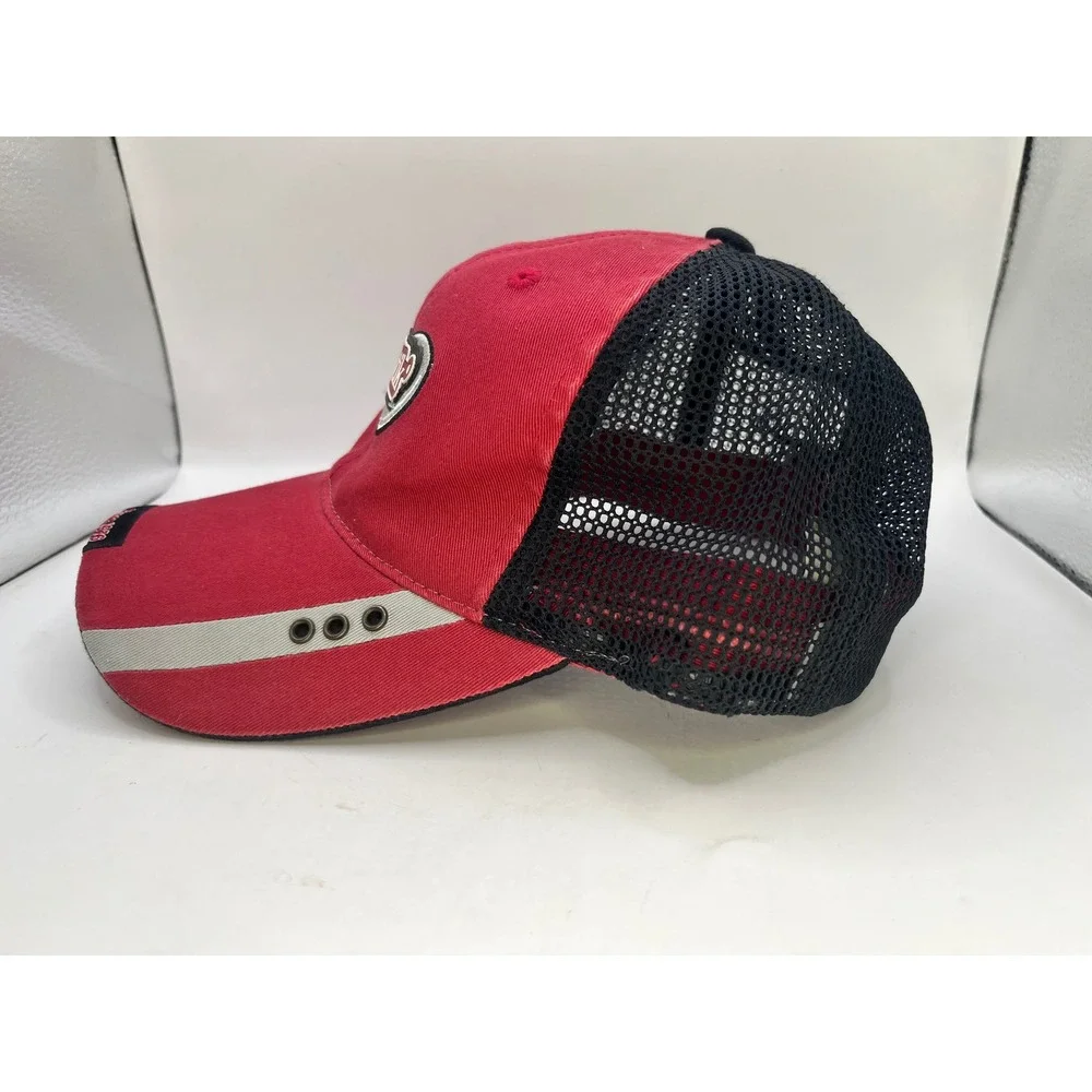 Ugly Stik Fishing‎ Trucker Hat Red Black Outdoor Cap Adjustable Since 1976 Mesh